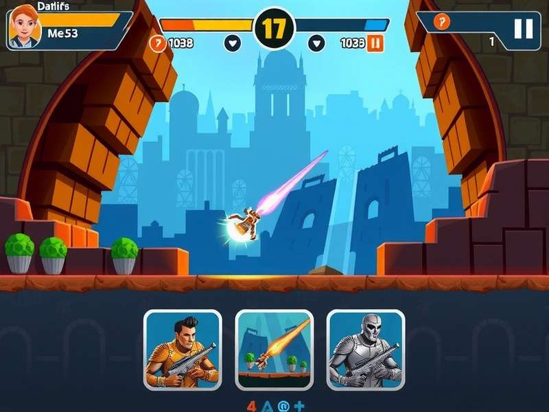 Blast Master Pro level design and character selection